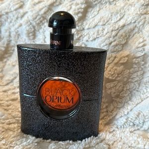 YSL Black Opium Eau de Parfum 3oz 75% Full